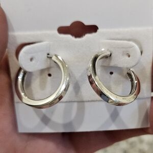Sterling Silver Hoop Earrings